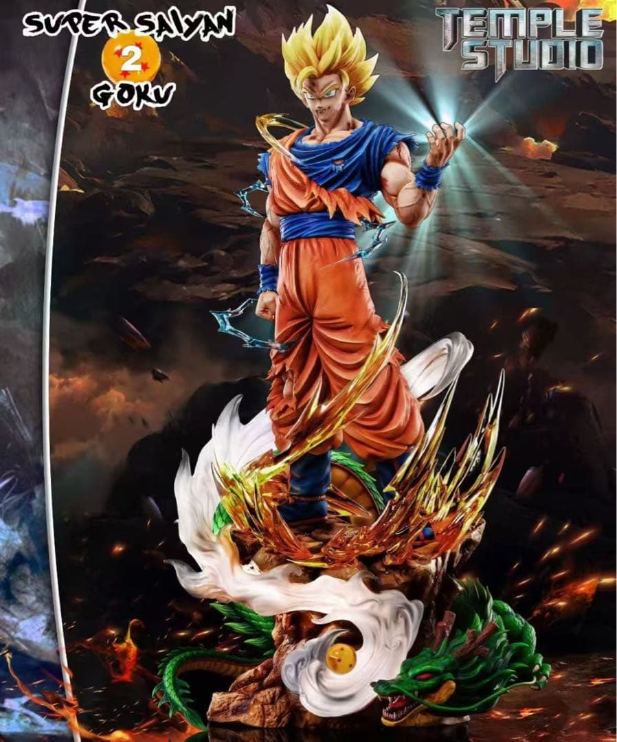 ドラゴンボール 孫悟空 ガレキ ガレージキット スタチューX②⑥⑨