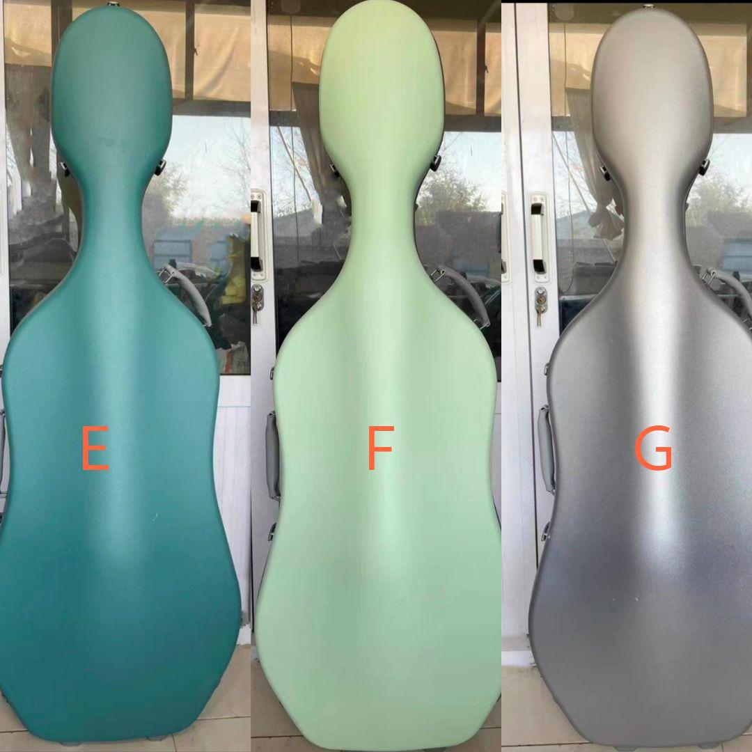 3.2kg!シリーズ登場！超軽量新品高級チェロケース 多色入 領収書可！