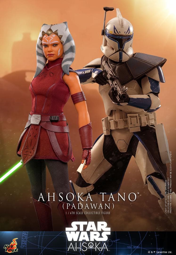 ホットトイズ 1/6 スター・ウォーズ アソーカ・タノ（パダワン） TMS123