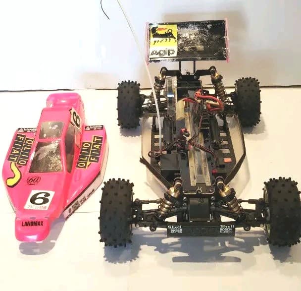 京商ターボオプティマミッドスペシャル、当事物オプション多数、フルセット走行可能品