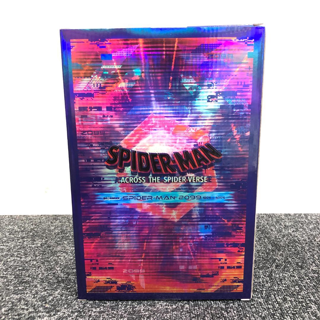 【新品未開封】BS053/ベアブリック/スパイダーマン2099/100%400%