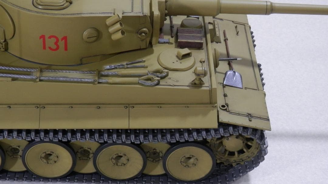 １／１６スケールＲＣ戦車　タイガーⅠ初期生産型　フルオペレーション４ｃｈプロポ