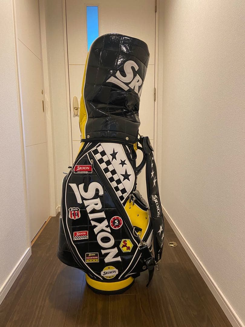 Srixon ゴルフバッグ・キャディバッグ 黒/黄色