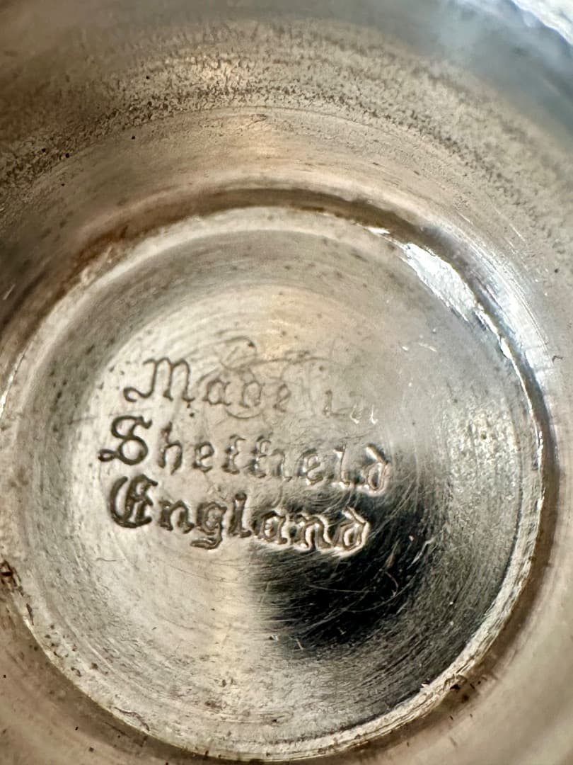 イギリス ヴィンテージ シルバー コンポート