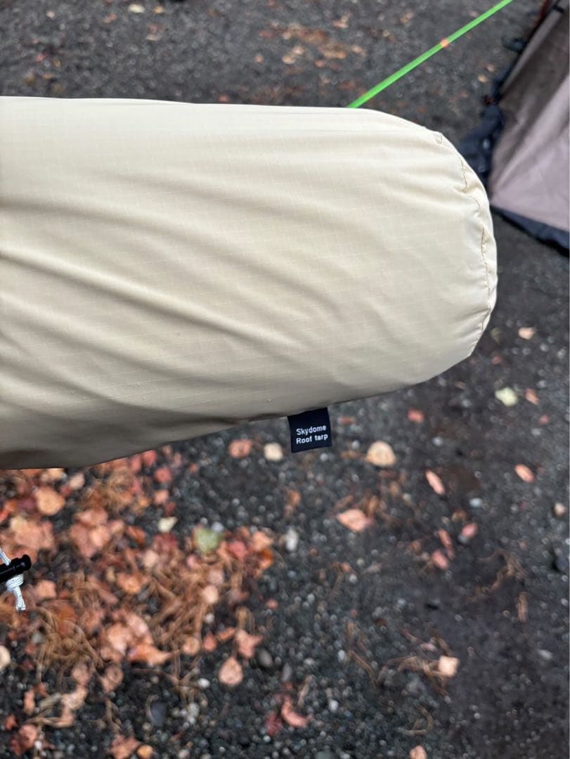 ヘク太様　TFS Skydome 70D Ivory フットプリントセット