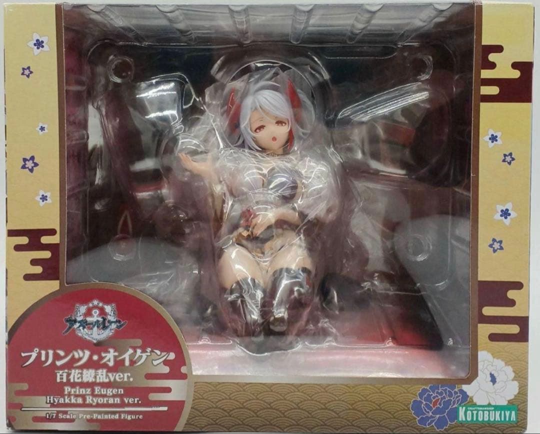 アズールレーン プリンツ・オイゲン 百花繚乱ver. 1/7フィギュア　特典付き