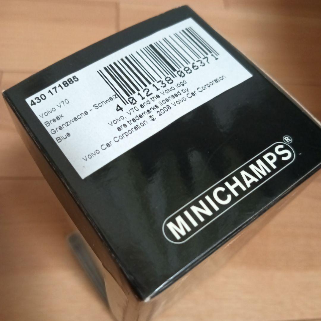 MINICHAMPS✪Volvo V70 Grenzwache Schweiz