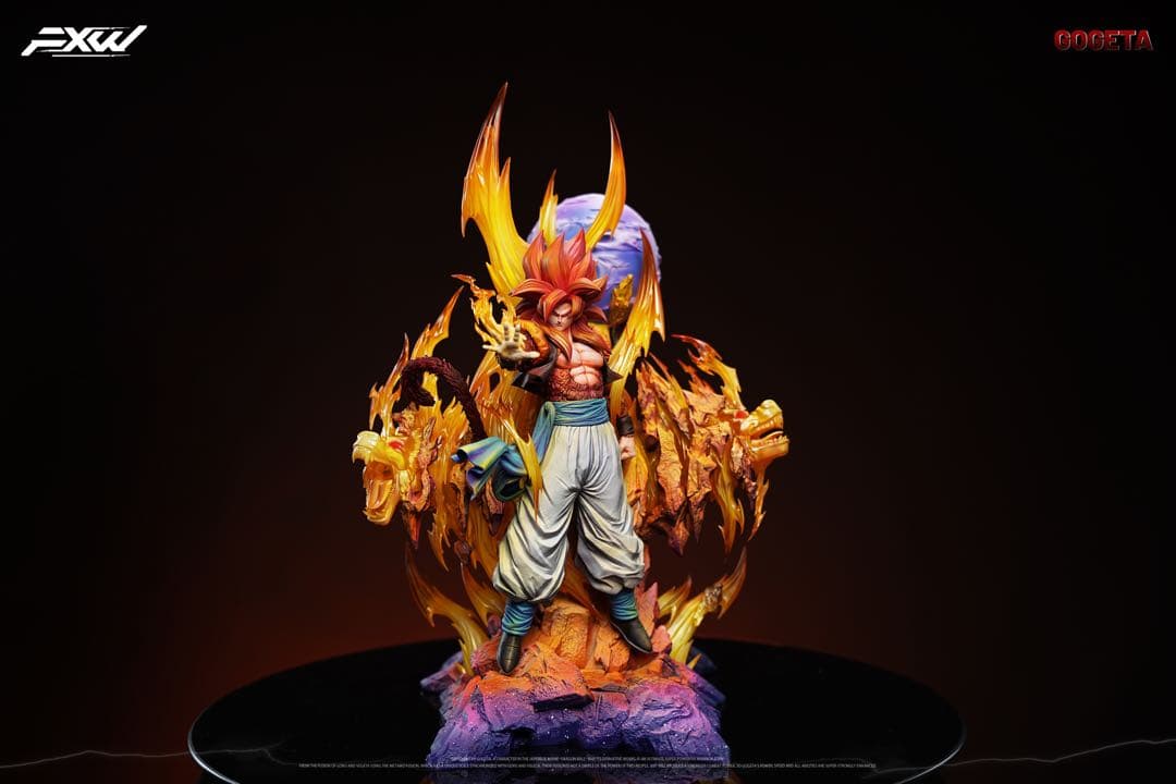 ドラゴンボールGT　ゴジータスーパーサイヤ人4　ガレージキッド　フィギュア