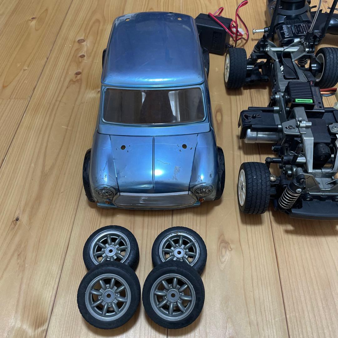 【動作確認済】タミヤ RCカー FIAT 500 1/10 M03シャーシ