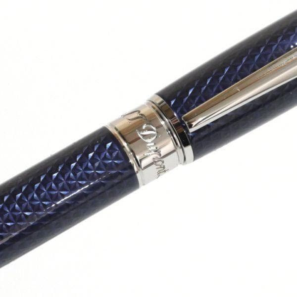 デュポン S.T.Dupont 415104M ギヨシェ ブルー ボールペン
