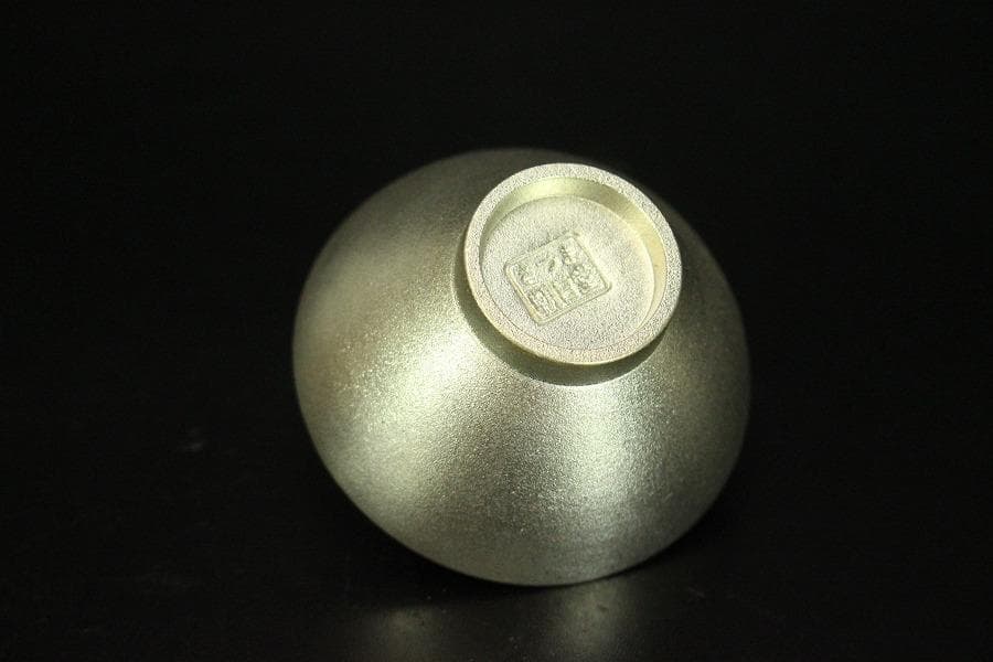 薩摩錫器 徳利 盃 さつま朝日堂 記念品 木箱付(メ1134)