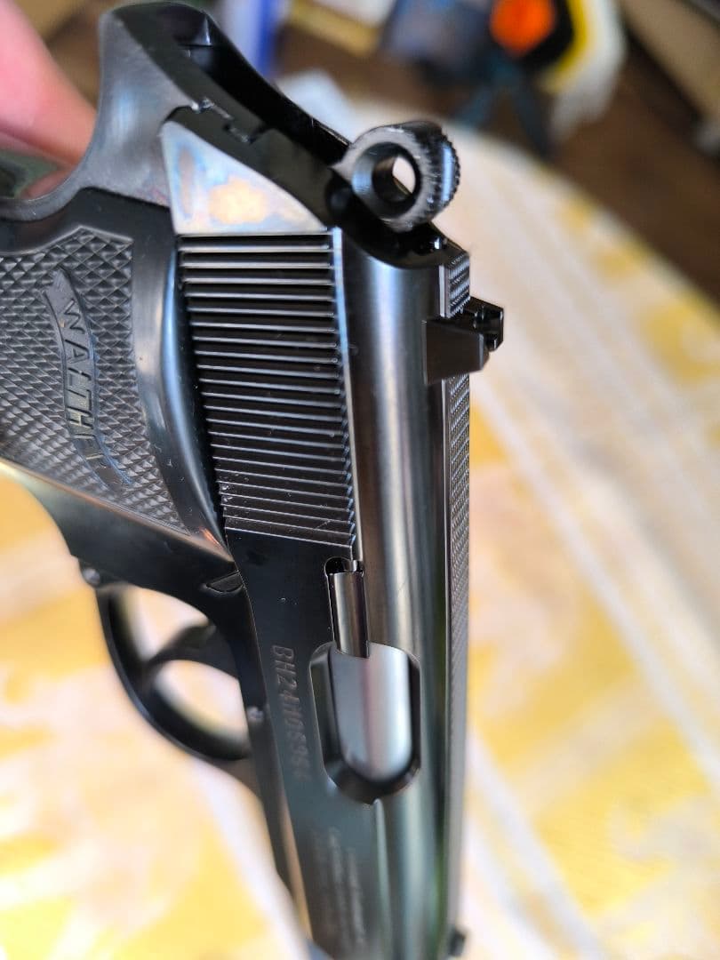 MARUZEN PPK/S ガスガン ブラックメタル