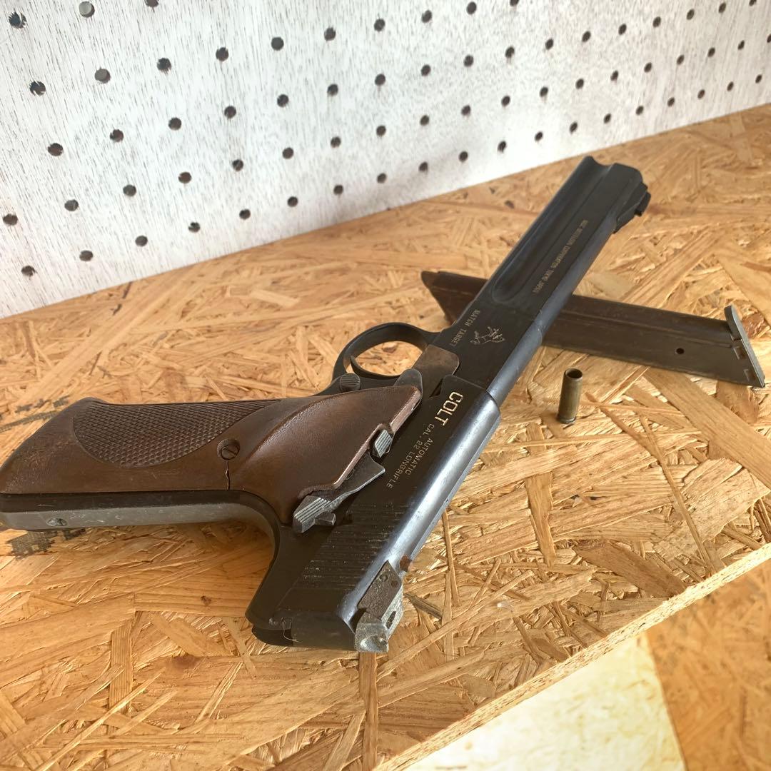 コルトモデルガン 木製ハンドル