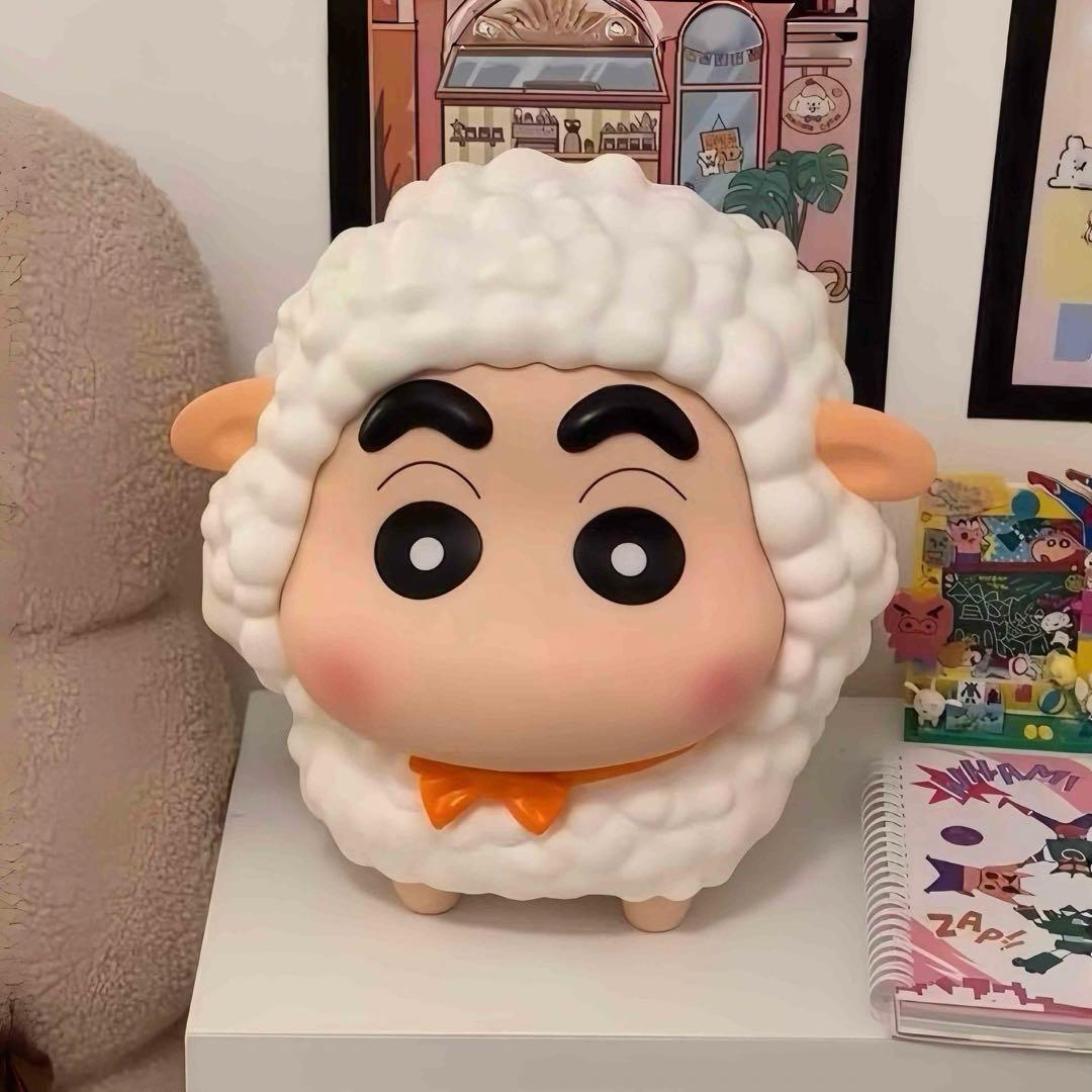 しんちゃん ひつじ型ライト 約30cm