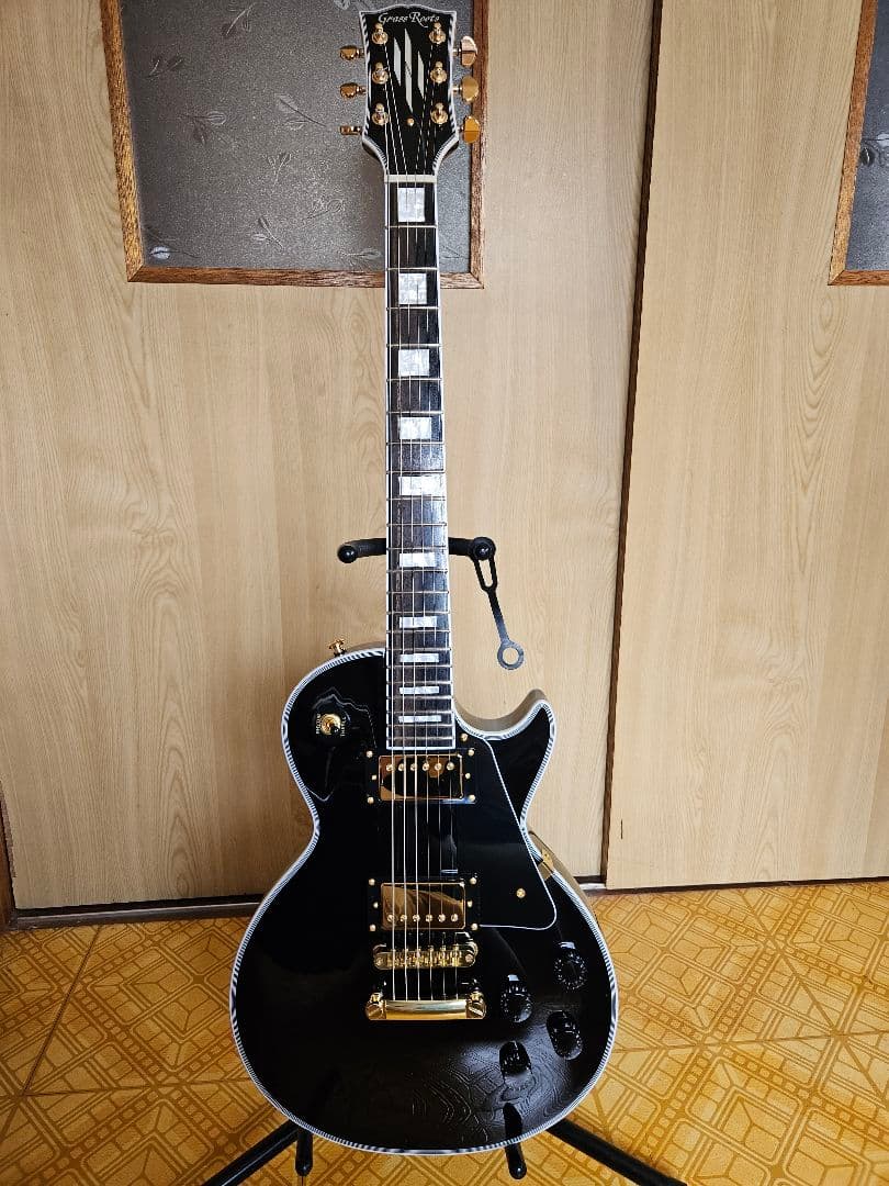 GrassRoots G-LP-CTM BK レスポールタイプ