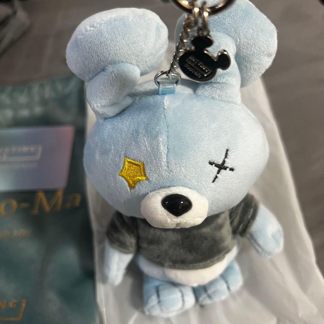INSTINCTOY Booo-Ma ぬいぐるみキーホルダー　Blue