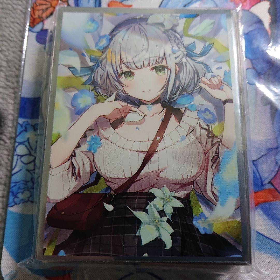 α1 ホロライブ 花&3期生の絆 白銀ノエル スリーブ&プレイマット