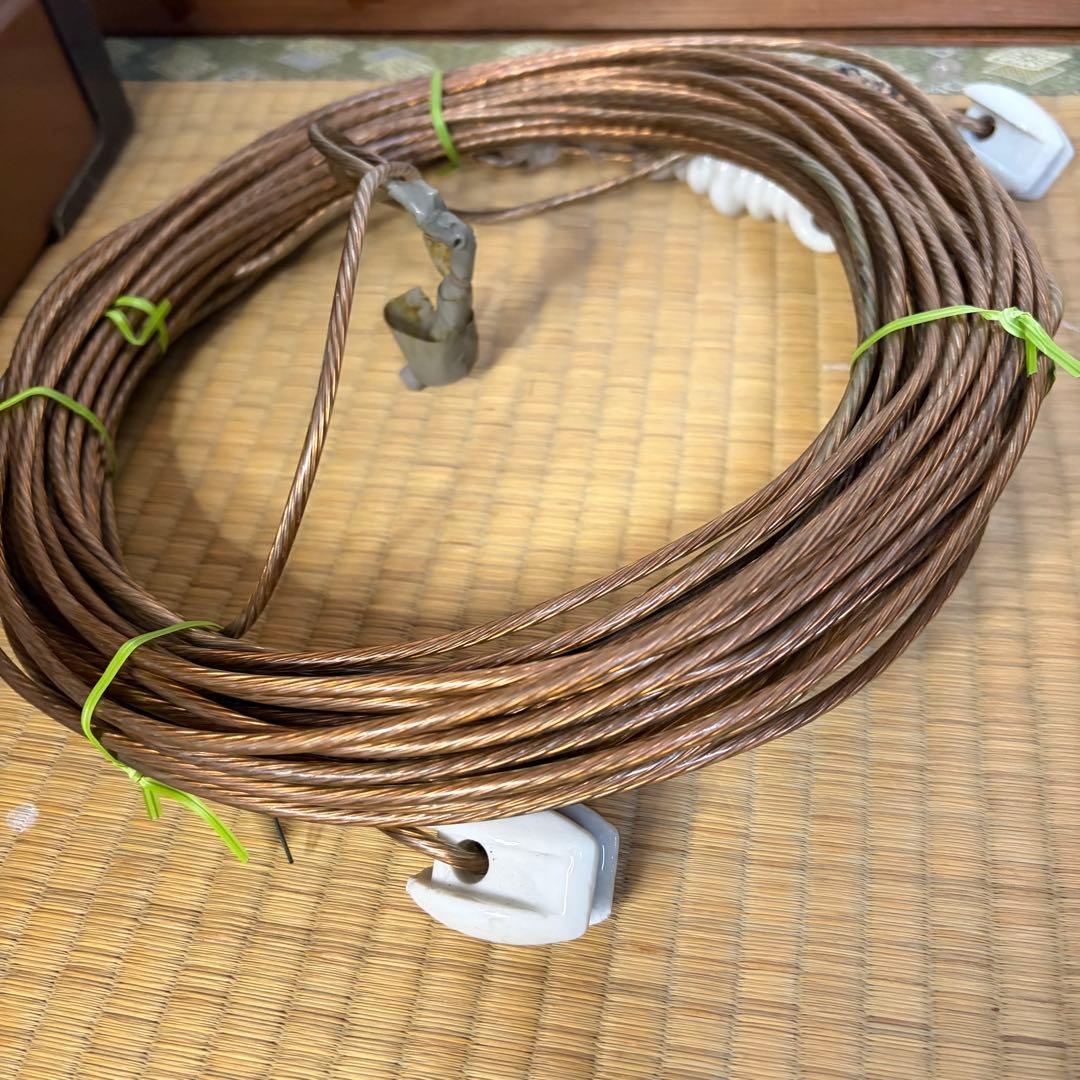 【まとめ売り】サガ電子 AW-3.5 アンテナワイヤー 5D-2V 同軸ケーブル