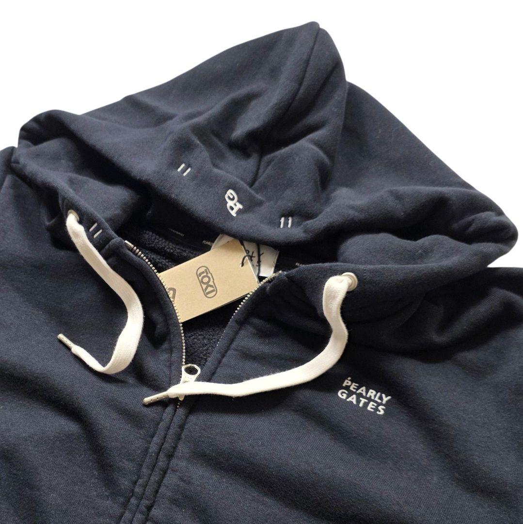 ★新品正規品 パーリーゲイツ メンズフルジップフーディ4(M) 定価35200円