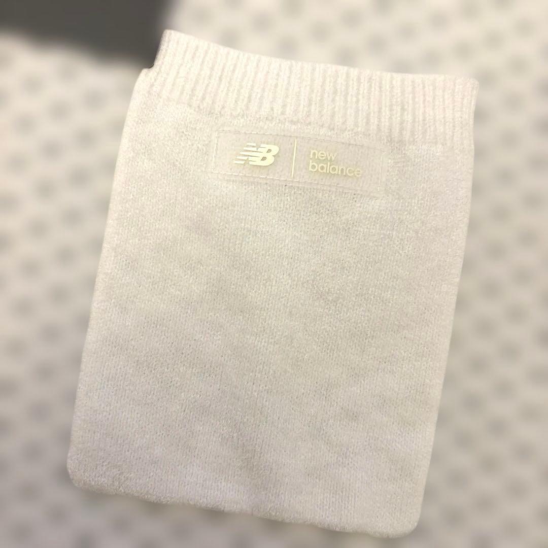 ニューバランス オプティカル モックネック ニット プルオーバー 新品