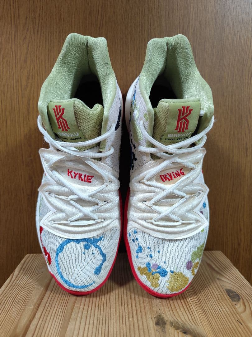 NIKE × BANDULU KYRIE 5 \"Multi/Red\" カイリー5