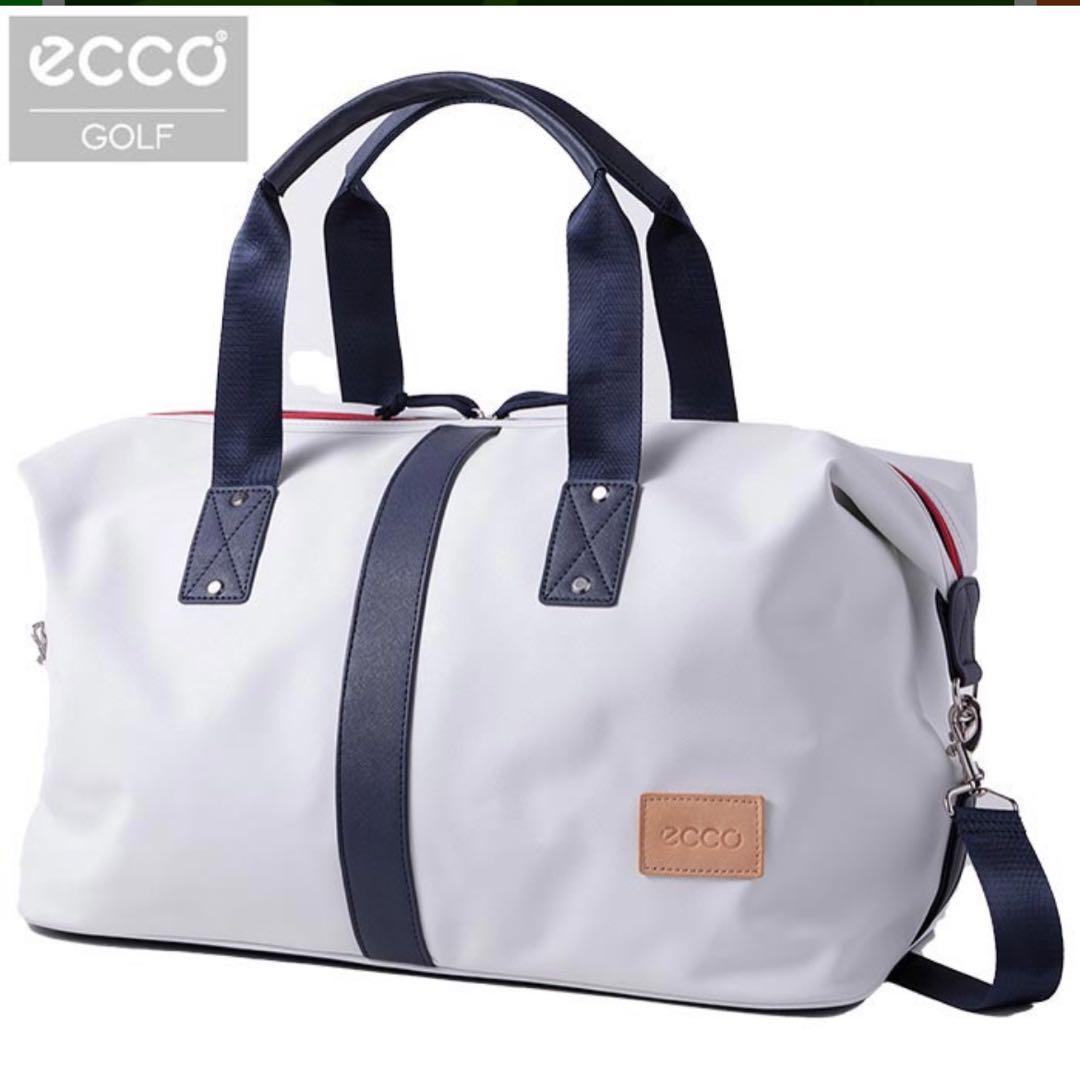 ECCO スポーツバッグ ホワイト 靴収納付き