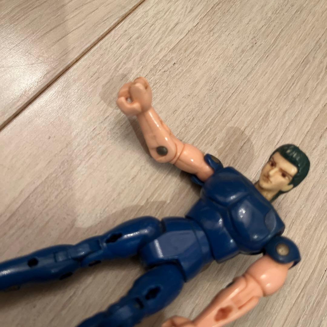 1980年後半　聖闘士星矢玩具　可動式　青フィギュア バンダイ