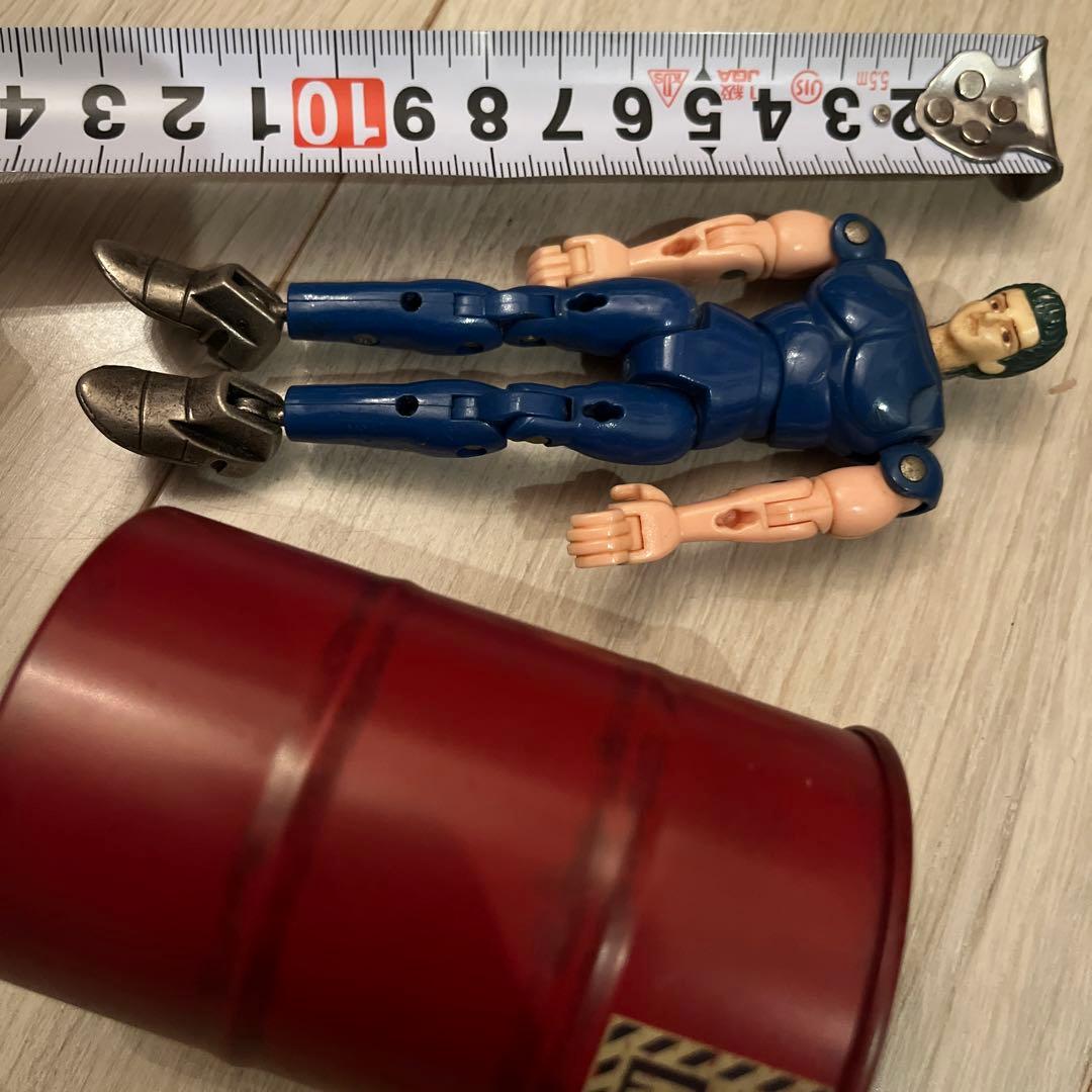 1980年後半　聖闘士星矢玩具　可動式　青フィギュア バンダイ