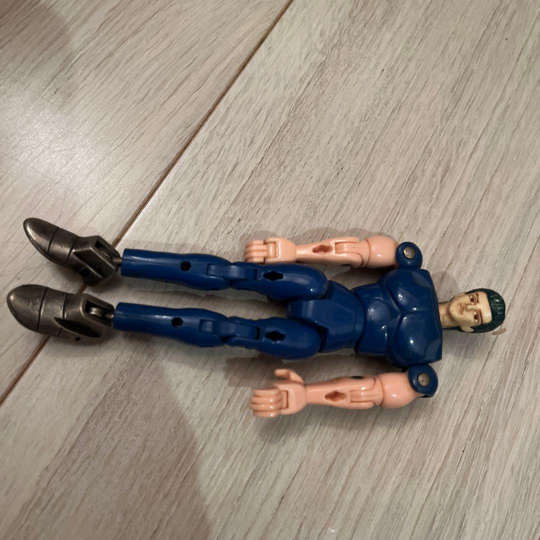 1980年後半　聖闘士星矢玩具　可動式　青フィギュア バンダイ