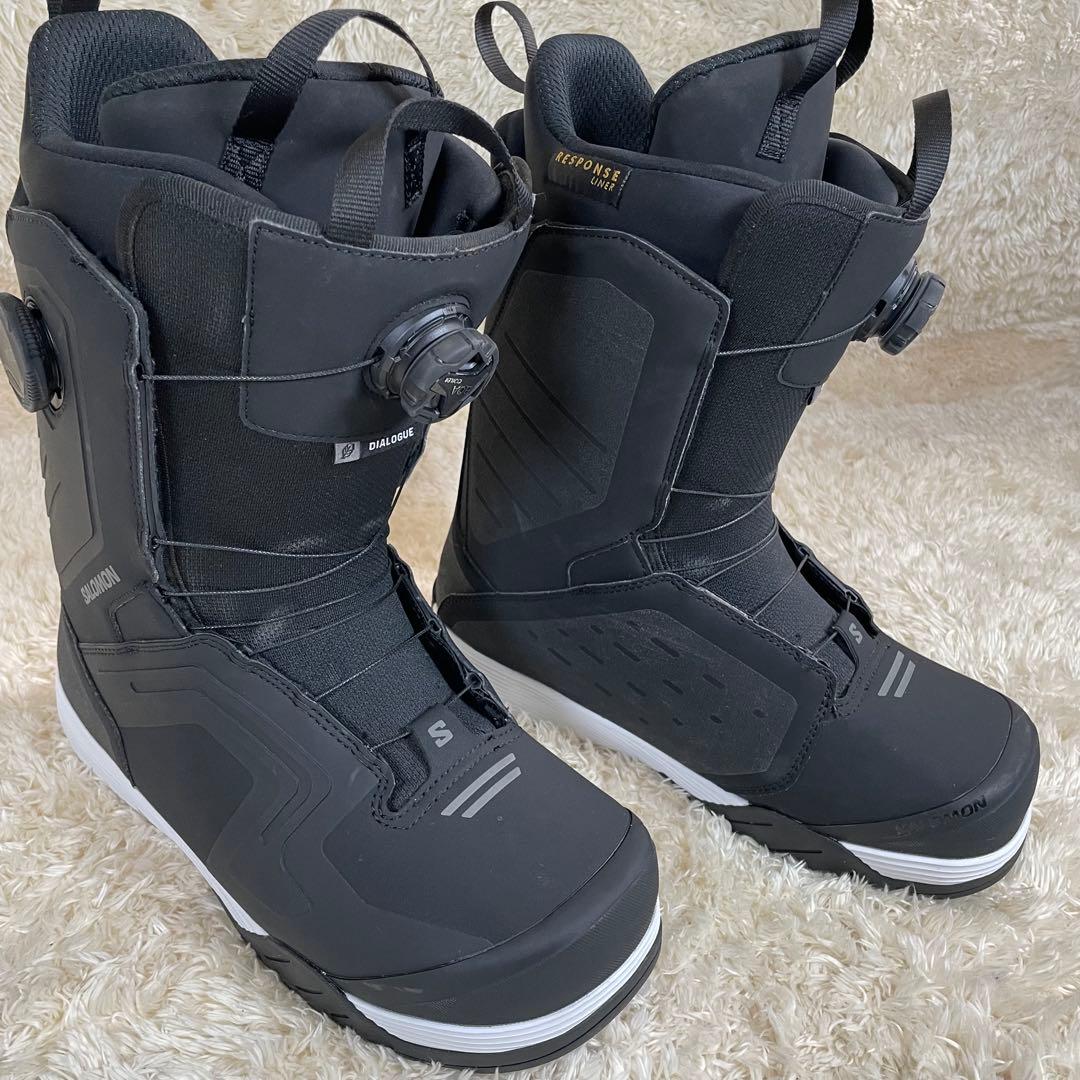 極美品✨　SALOMON DIALOGUE DUAL BOA WIDE 28cm