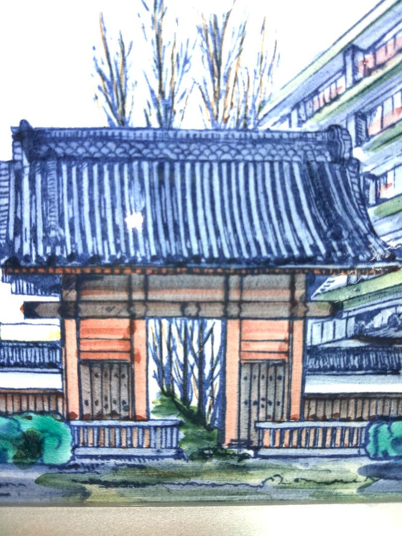 七宝焼の絵