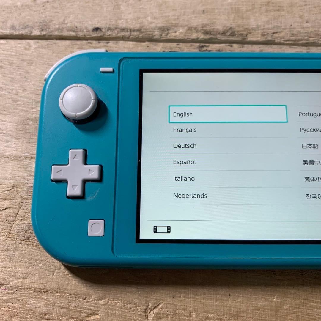 動作確認済み　Nintendo Switch Lite 本体のみ　ターコイズ
