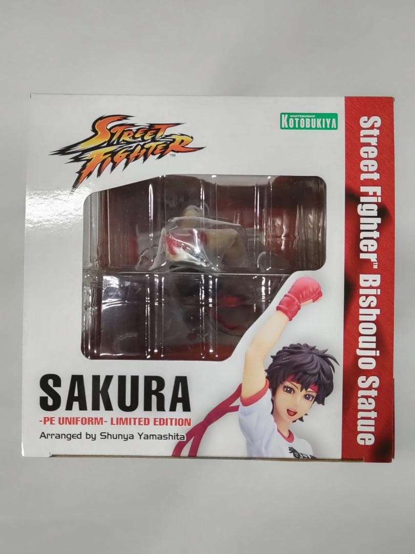 新品 コトブキヤショップ限定 STREET FIGHTER美少女 さくら 1/7