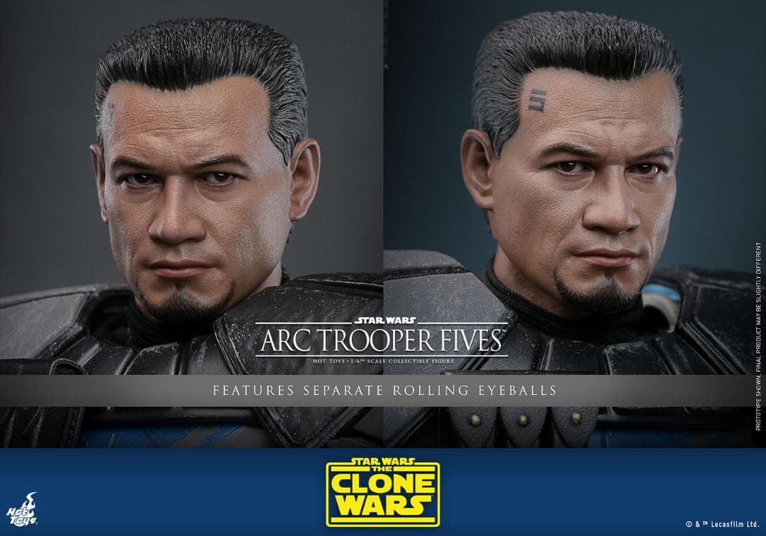 ホットトイズ 1/6スター ウォーズ ARCトルーパー ファイブス TMS132
