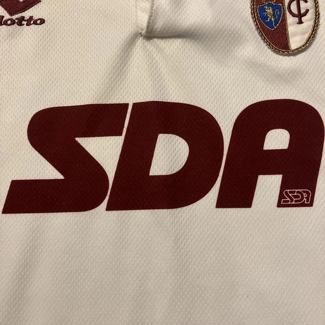トリノカルチョ（現トリノFC）Lotto ポロシャツ ホワイト SDA