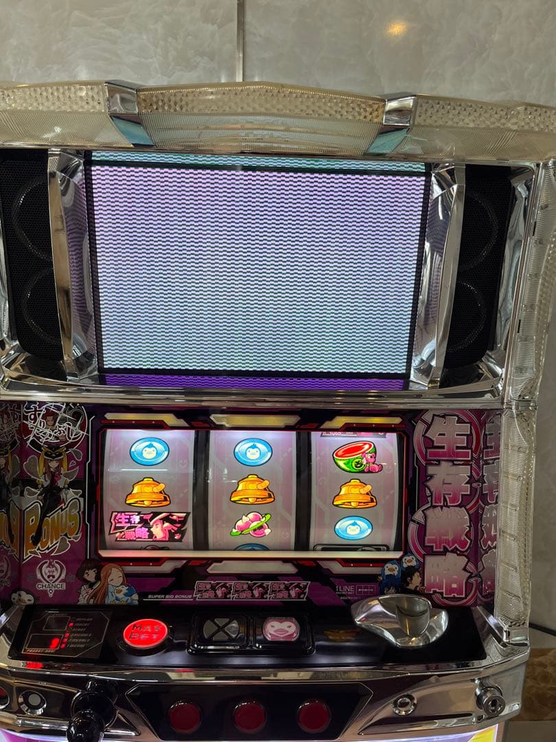 輪るピングドラム　パチスロ実機　画面フリーズ　動作品