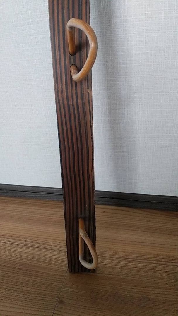 ハンガーラックハンガーバー、ポール、ハンガー、ヴィンテージ　衣装ラックレトロ