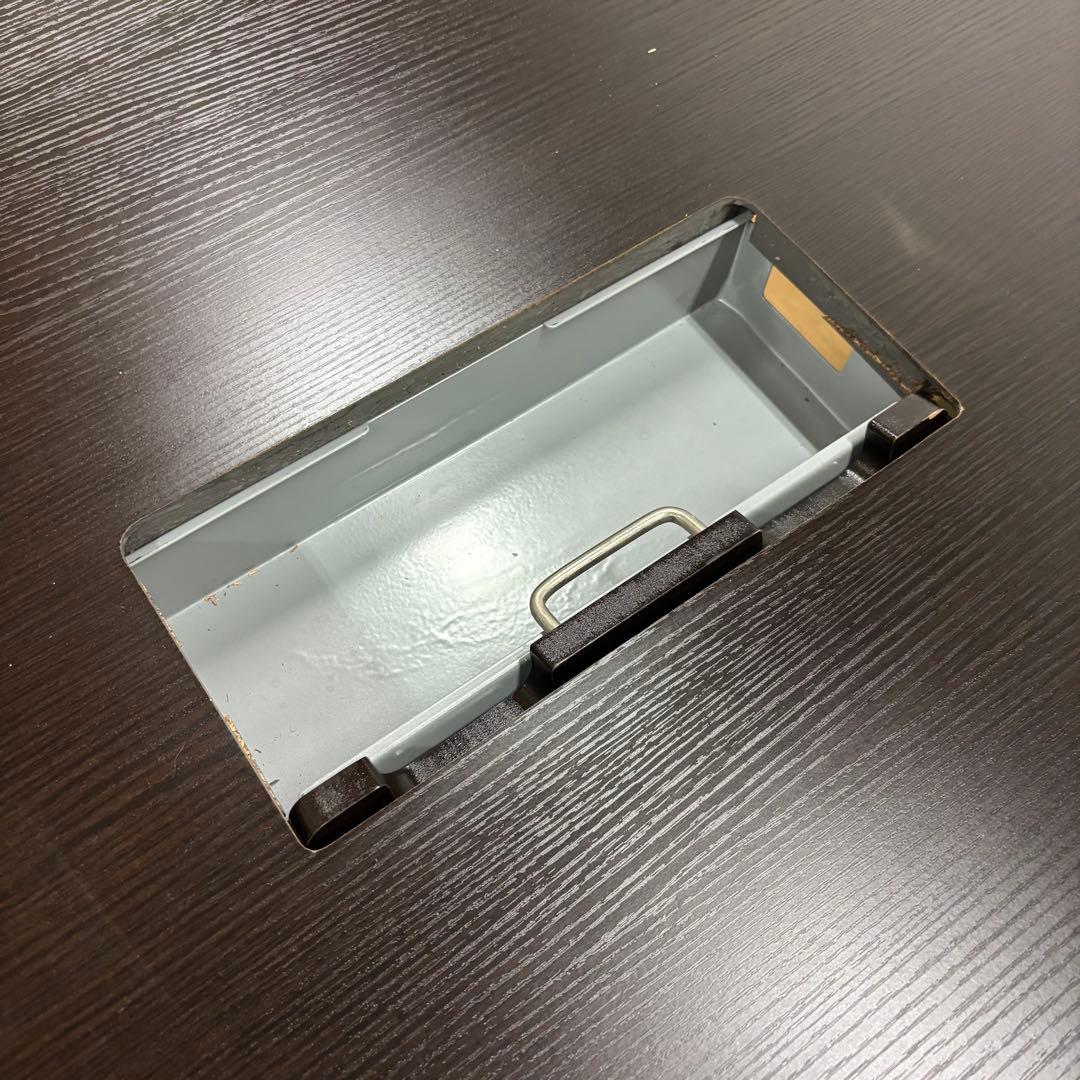 引取限定 ミーティングテーブル オフィス 分解可能 持出便利 幅210cm ①