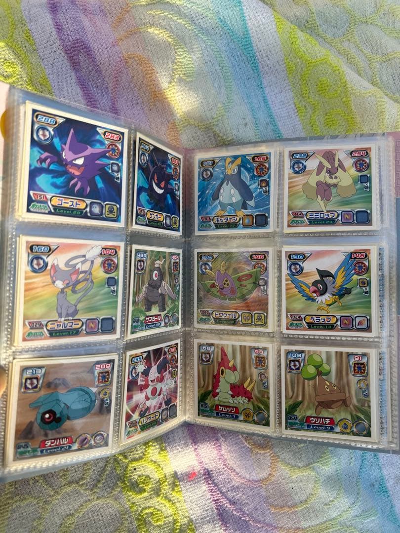 匿名配送】ドラゴンボール 列伝　ファイル　シール　ポケモン　カード　ピカチュウ