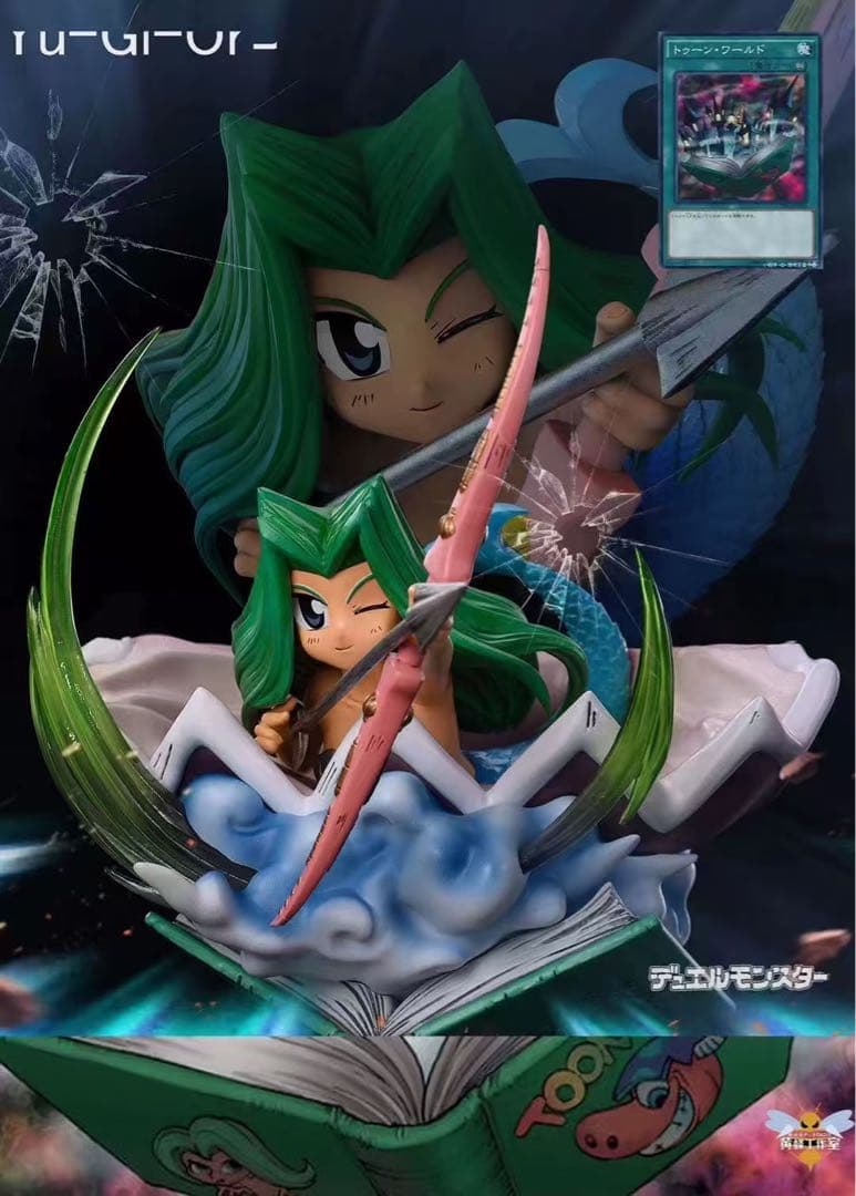 遊戯王 トゥーン・マーメイド ガレージキット ガレキ スタチュー ①