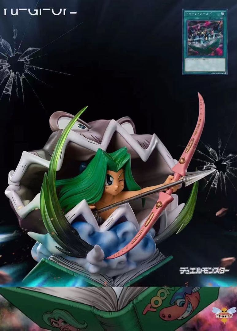 遊戯王 トゥーン・マーメイド ガレージキット ガレキ スタチュー ①