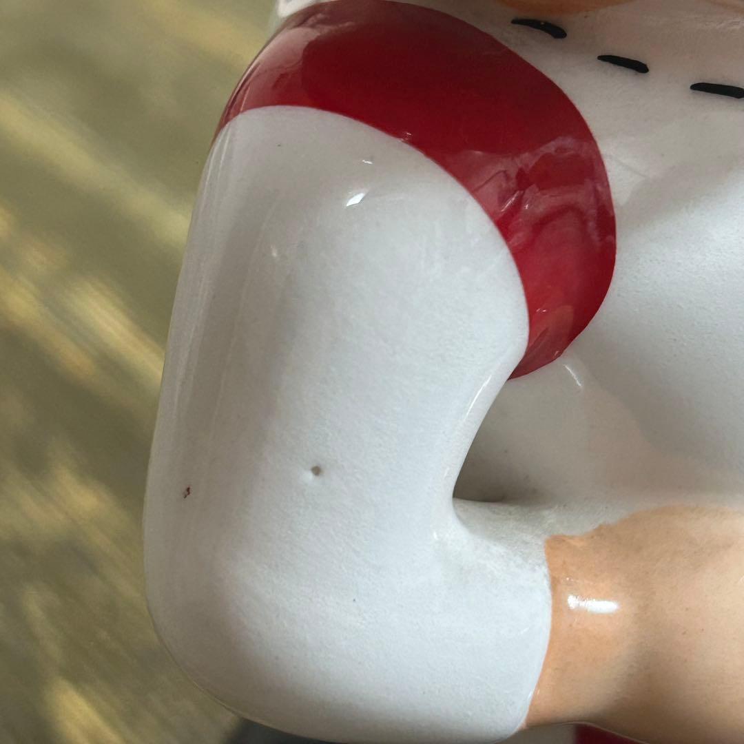【激レア‼️】内藤ルネ アメフト アメリカン・フットボール 陶器 貯金箱