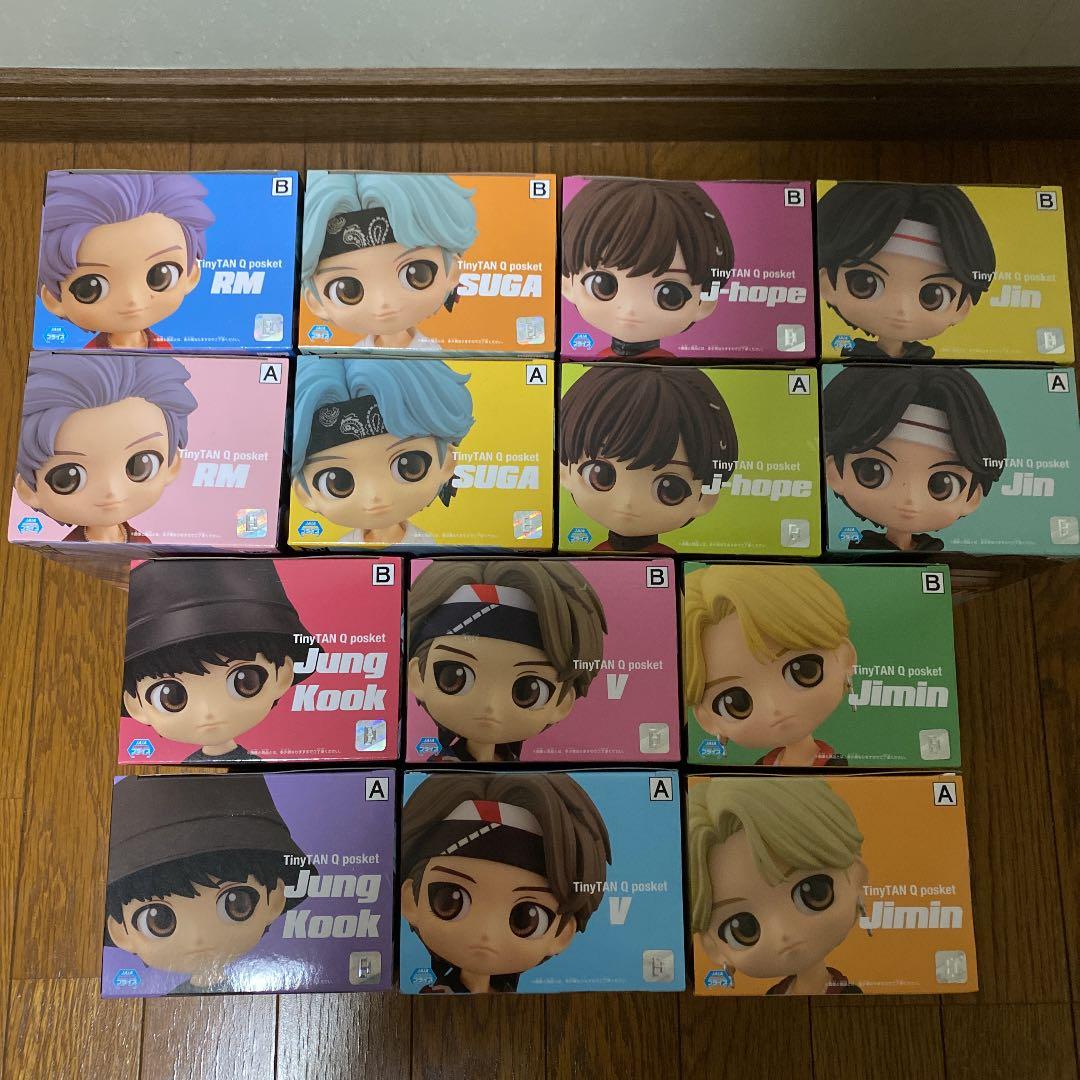 BTS Qポスケット 初版 14種 フルコンプセット‼︎