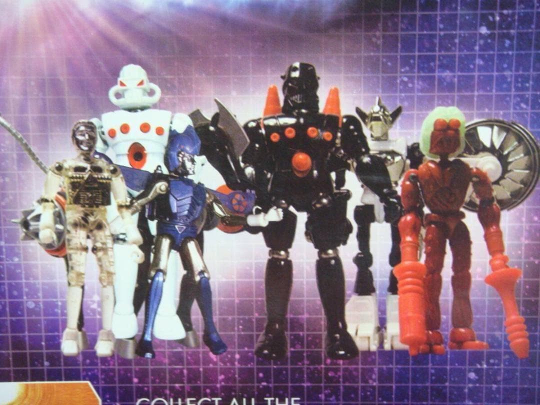 MICRONAUTS　＊鋼鉄ジーグ＆パーンサロイド　黒＊【アメリカ版ミクロマン】