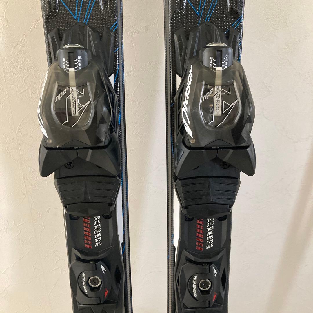 NORDICA スキー板　バインディング　ストック付き