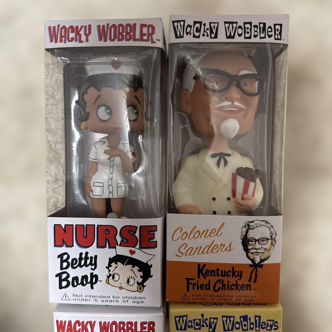 Funko Betty Boop ボブルヘッド 4点セット　ベティー　ポパイ