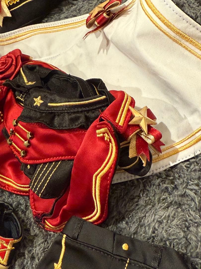 20cm限定着せ替えぬいぐるみ服軍服