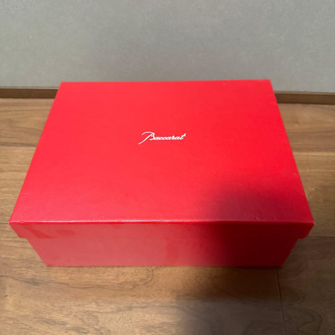 Baccarat 馬のクリスタル彫刻　いななく馬