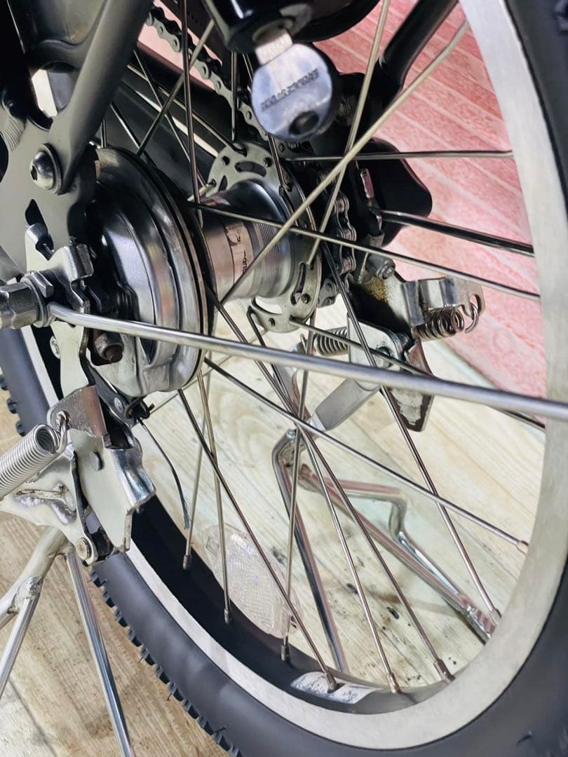 K2370 電動自転車ブリヂストン アンジェリーノ 子供乗せ 20インチ送料無料