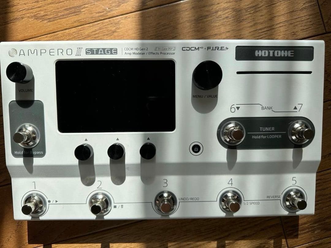 Hotone Ampero ii Stage ギターエフェクター